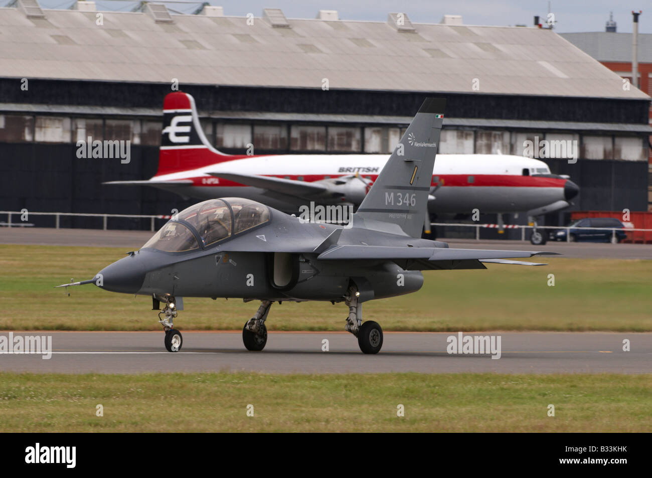 Aermacchi M-346 Farnborough Air Show 2008 Foto Stock