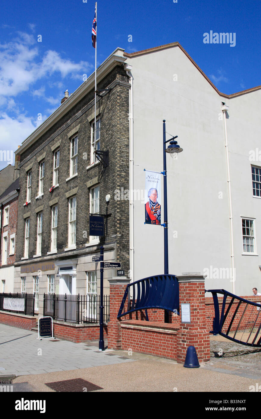 Lord Nelson museum 26, South Quay in Great Yarmouth norfolk East Anglia England Foto Stock