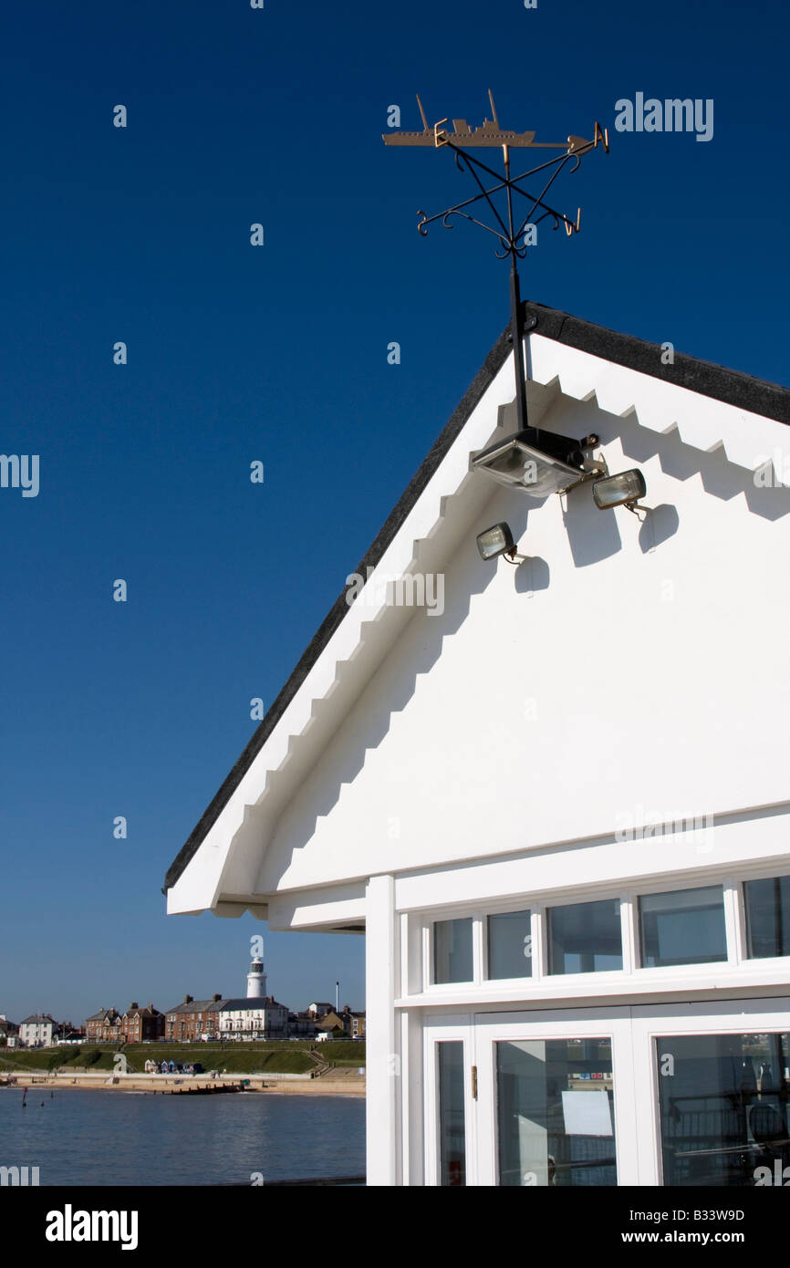 Southwold tradizionale località di villeggiatura e centro balneare situato nel quartiere Waveney di Suffolk, East Anglia, Inghilterra Foto Stock