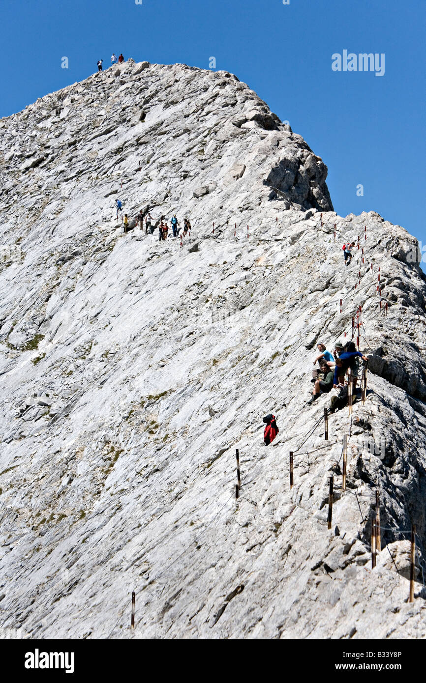 Koncheto ridge vicino a Bansko nel sito del Patrimonio Mondiale il Parco Nazionale di Pirin Bulgaria Foto Stock