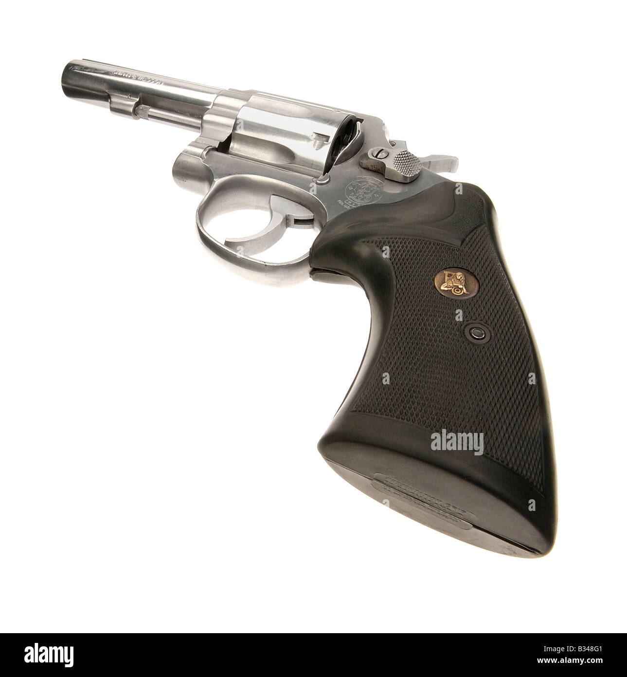 Smith e Wesson revolver pistola Foto Stock