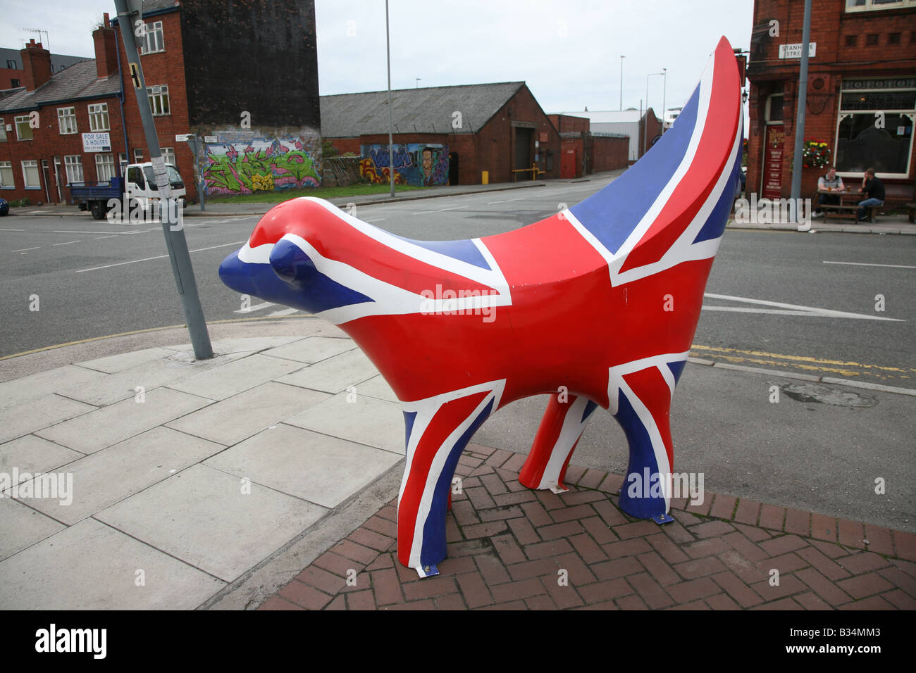 Superlambanana il Best of British, Liverpool 2008, capitale europea della cultura Foto Stock
