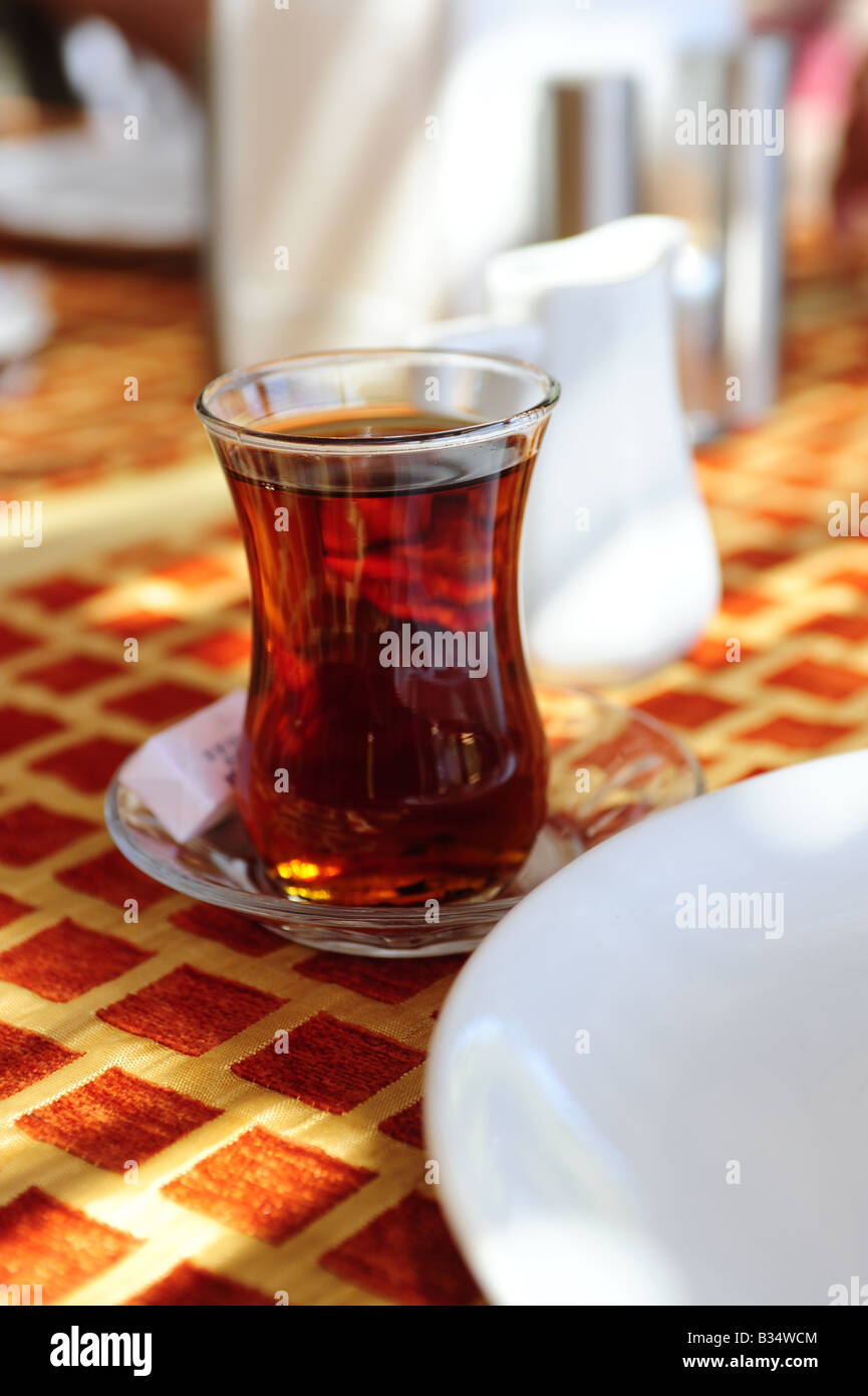 Tipial tè turco Foto Stock