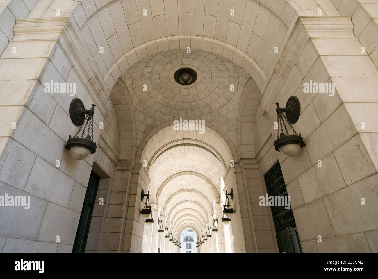 La Union Station il terminale ferroviario per Washington DC Foto Stock