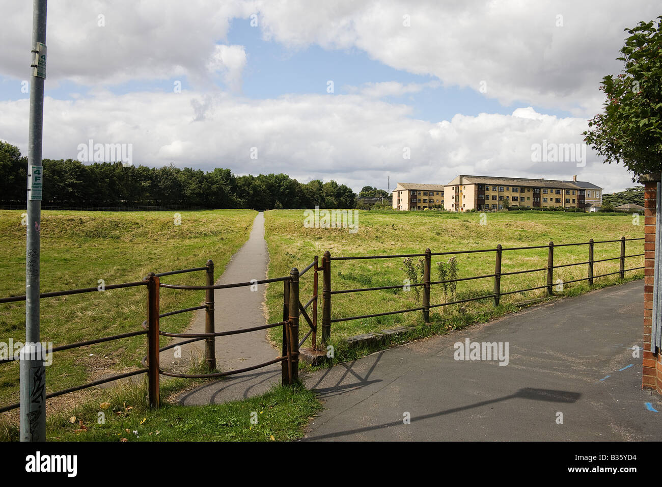 Terra comune.Huntingdon.Cambridgeshire East Anglia. Regno Unito. Huntingdonshire. Foto Stock