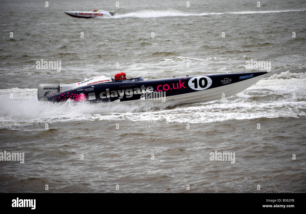 Honda Racing Powerboat Liverpool Regno Unito Foto Stock