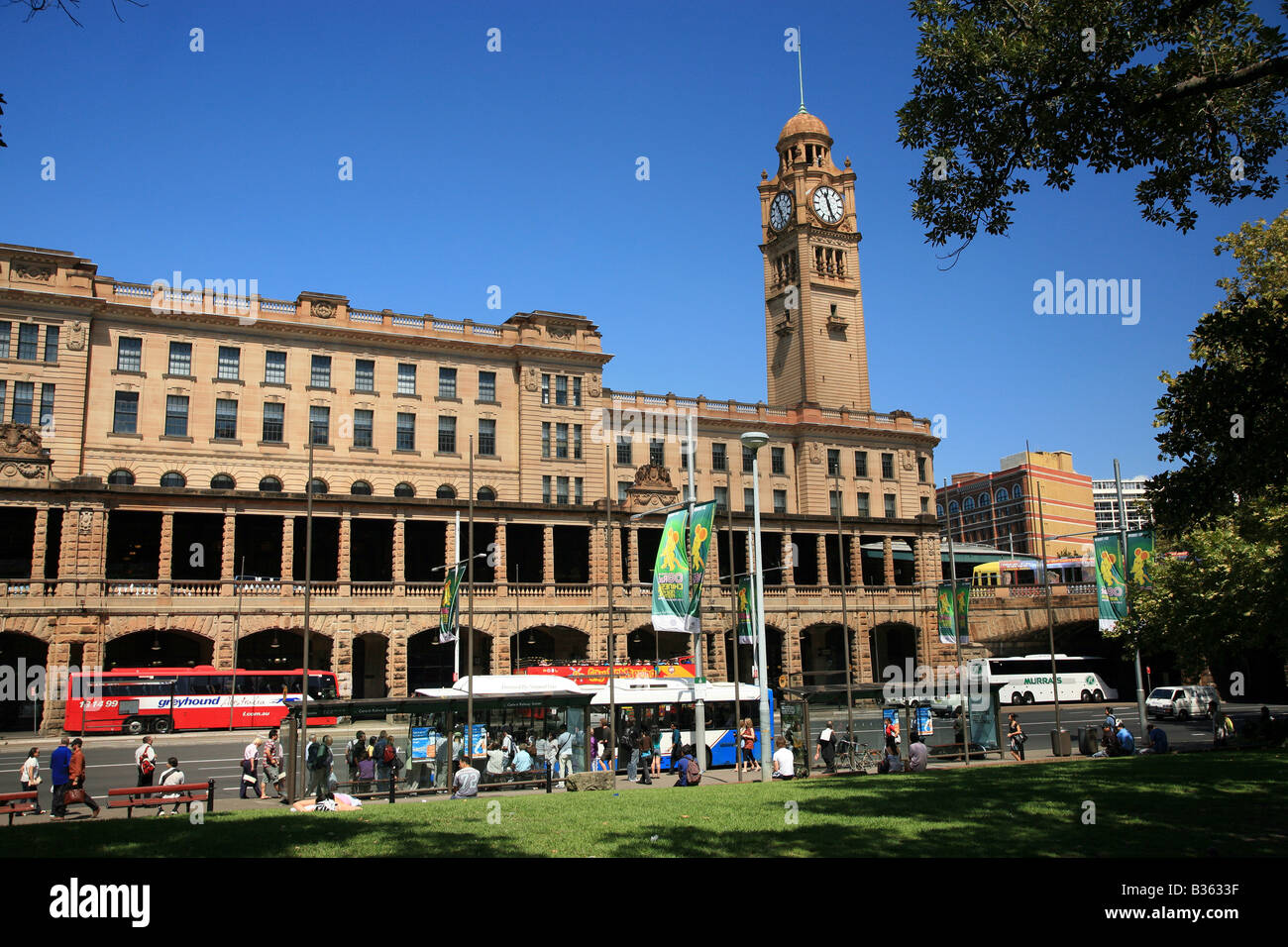 Sydney Stazione Ferroviaria Centrale Foto Stock