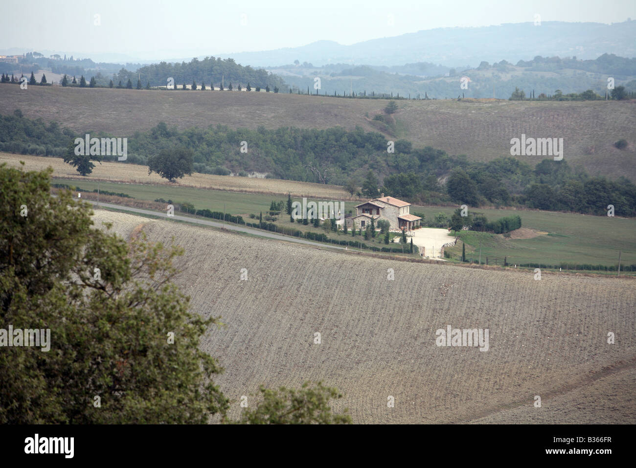 Pic mostra la campagna dell'Umbria in Italia Foto Stock