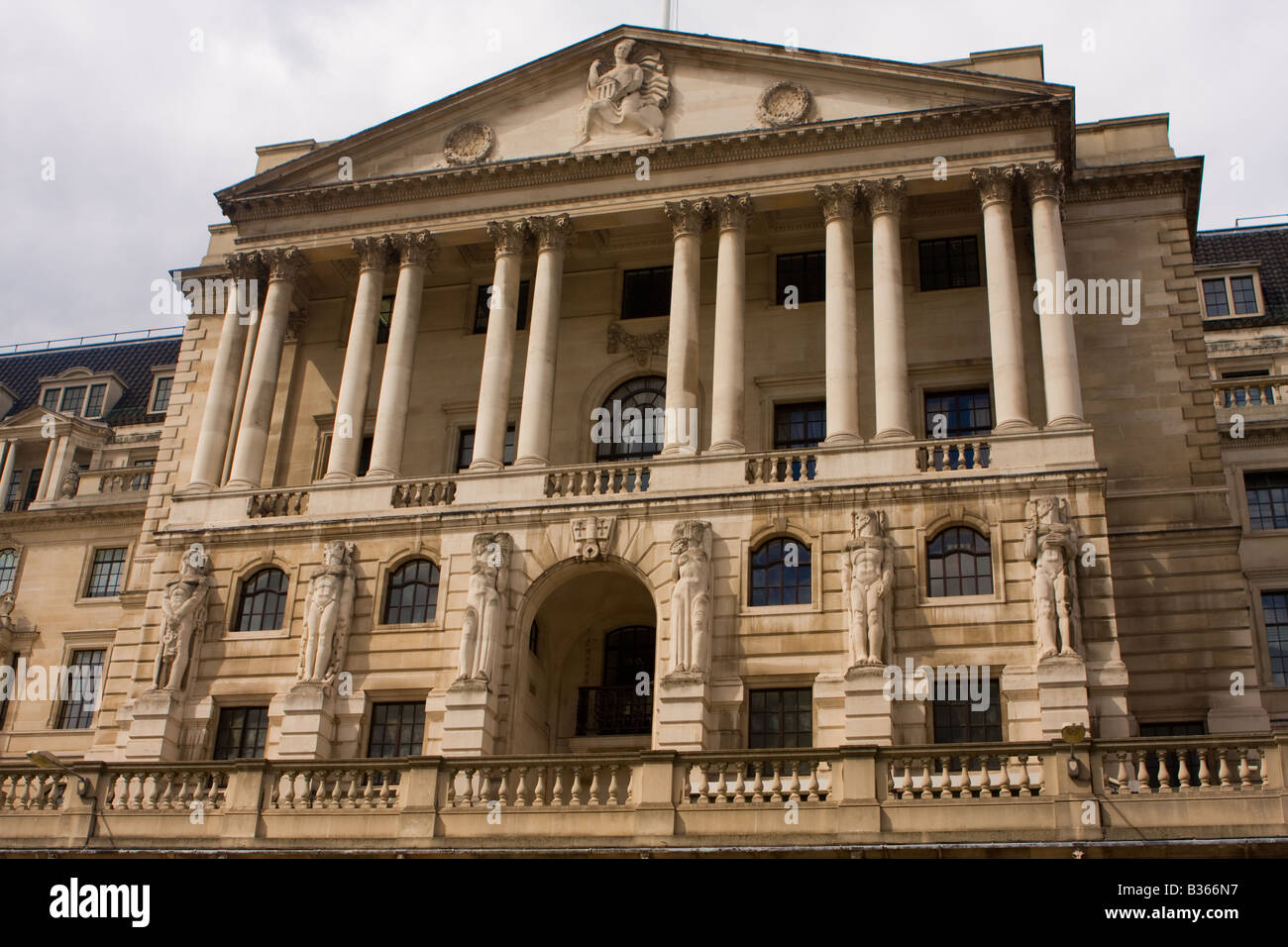 Bank of England, London, Regno Unito Foto Stock