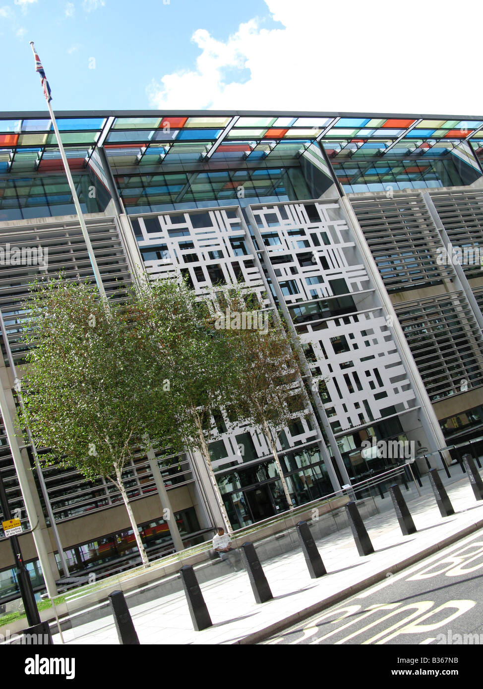 UK Home Office building, 2 Marsham Street, Westminster, London, SW1P 4DF Foto Stock