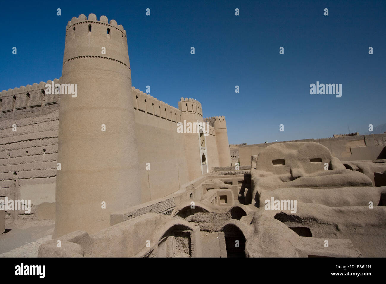 Cittadella di Arg e Rayen in Iran Foto Stock