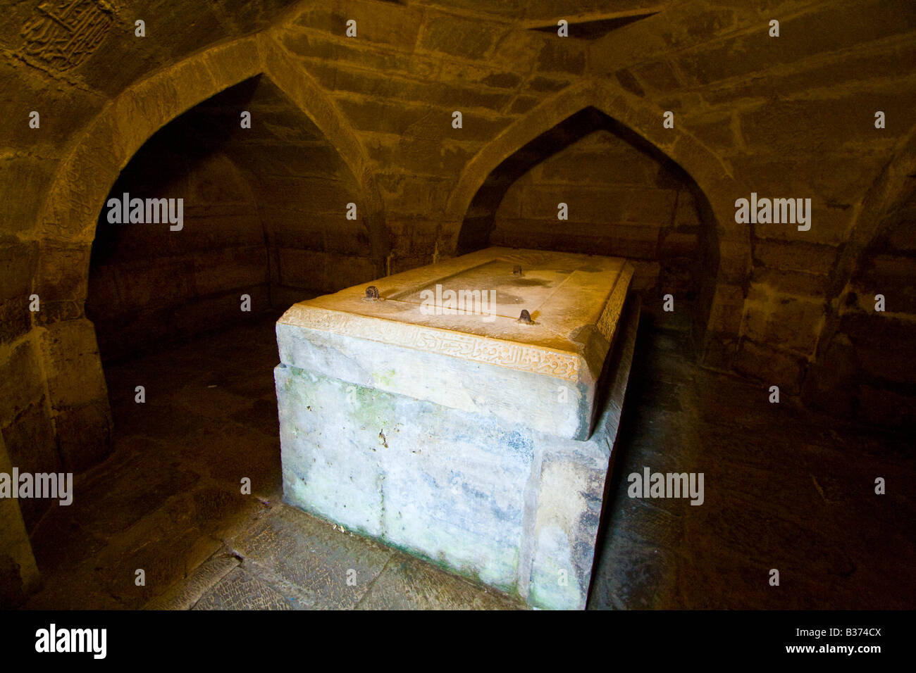 Cripta di Timur destinati ad essere Tamerlane tomba nella Khazrati Imam complesso in Shakhrisabz Uzbekistan Foto Stock
