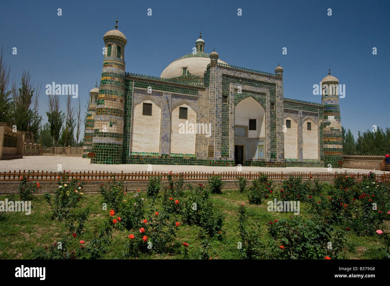 Abakh Hoja Mausoleo di Kashgar nella provincia dello Xinjiang Cina Foto Stock