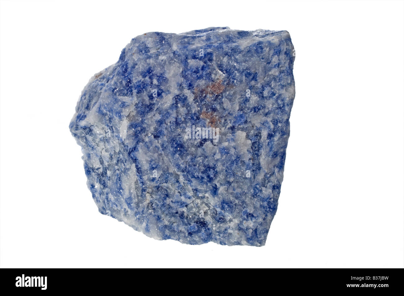 Blu di cristalli di quarzo Foto Stock
