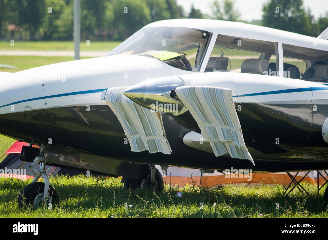 Experimental Aircraft Association Convention annuale Wittman Aviosuperficie regionale Oshkosh Wisconsin US Foto Stock