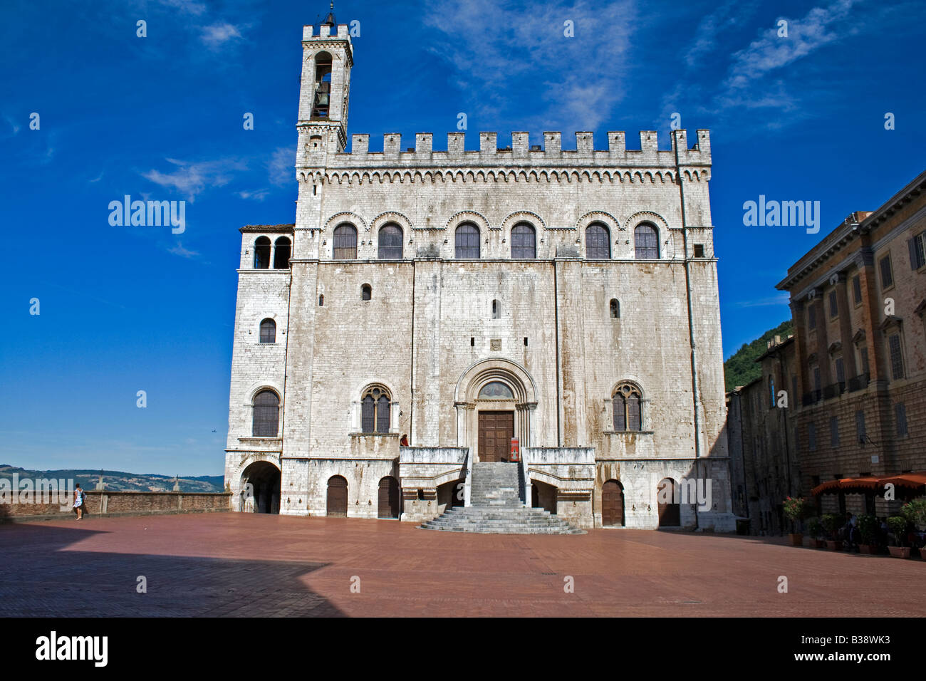 Palazzo dei Consoli Foto Stock