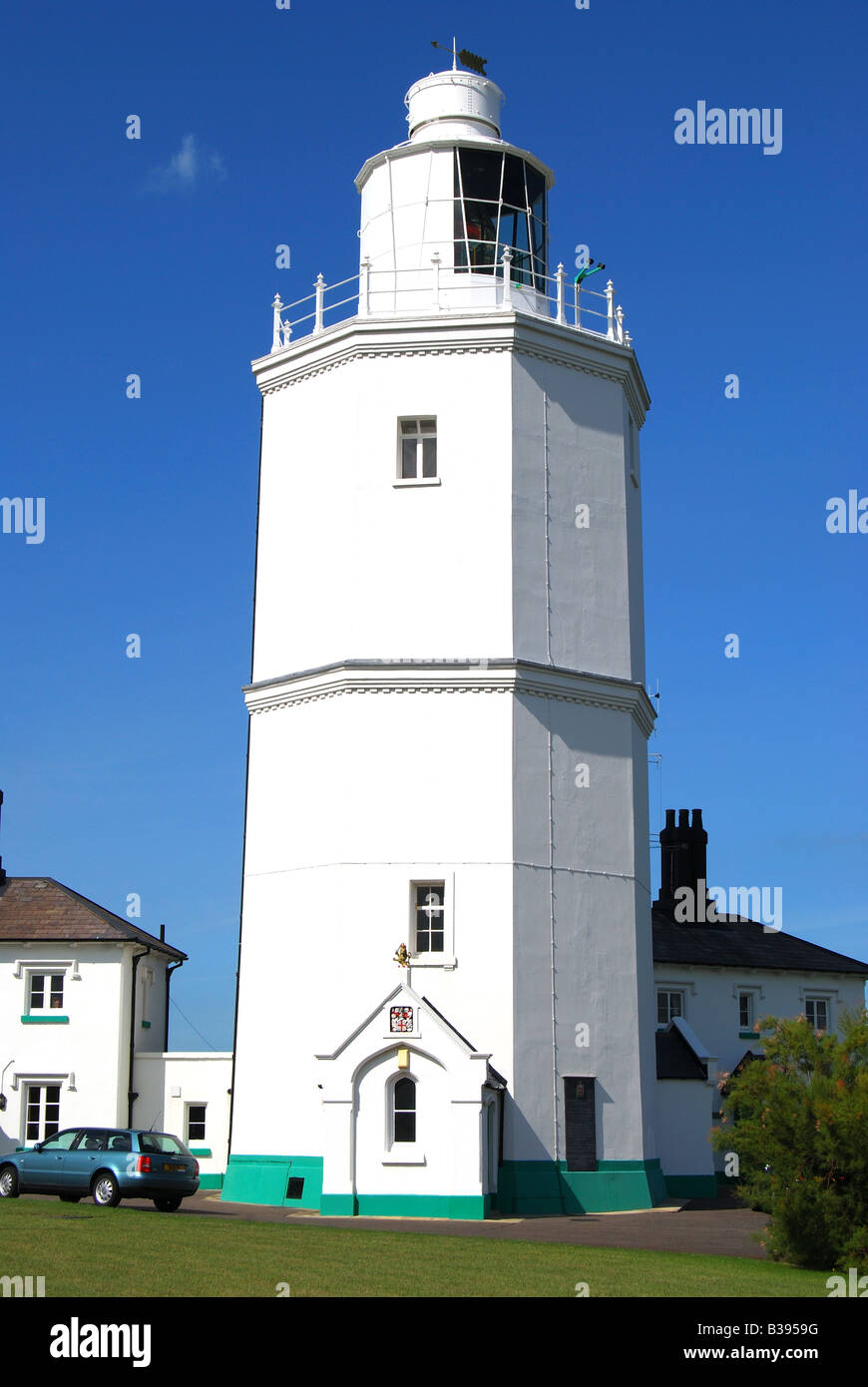 Nord Foreland faro, vicino a Broadstairs Kent, England, Regno Unito Foto Stock