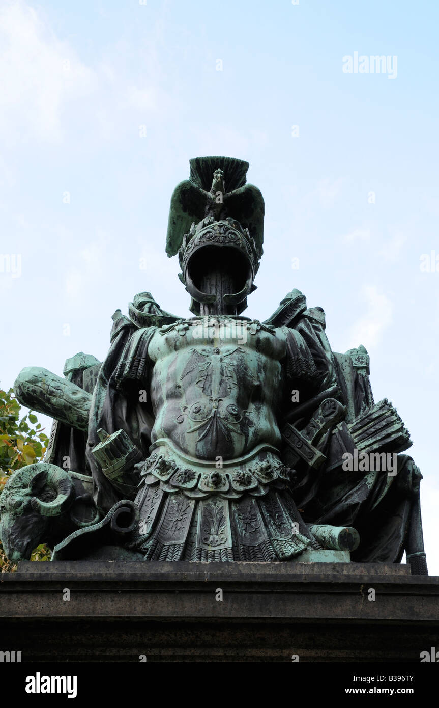 Invalidenfriedhof prussiano cimitero militare di Berlino Foto Stock