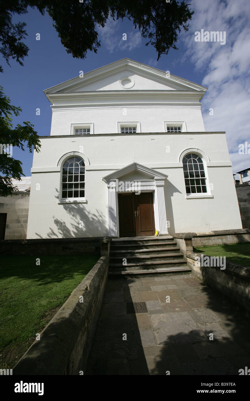 Città di Oxford, Inghilterra. Situato sulla strada di Holywell, la Holywell Music Room è una struttura alberghiera musica da camera e concerti. Foto Stock