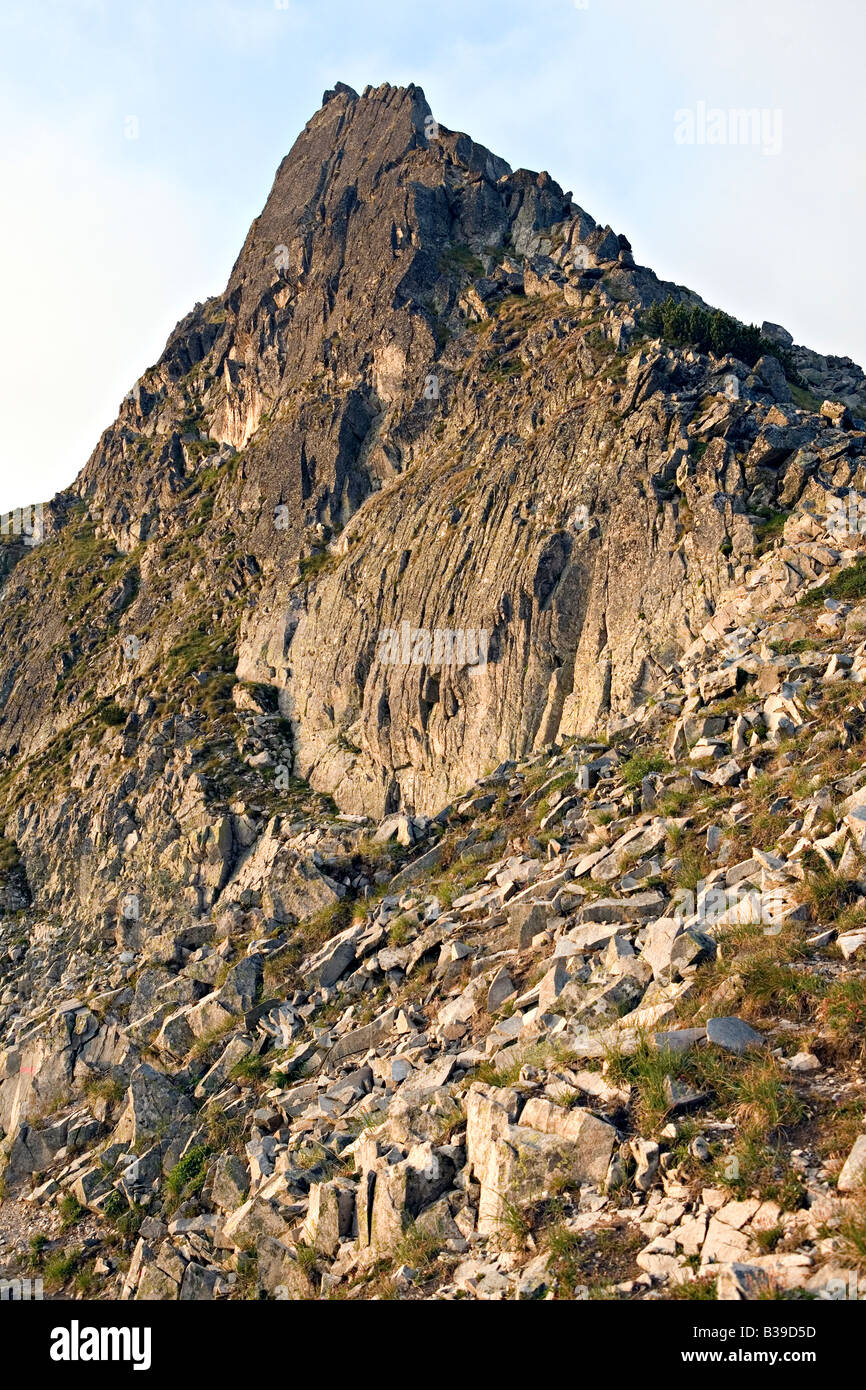 New Scenic 5 posti di Kralev Dvor picco nel sito del Patrimonio Mondiale il Parco Nazionale di Pirin Bulgaria Foto Stock