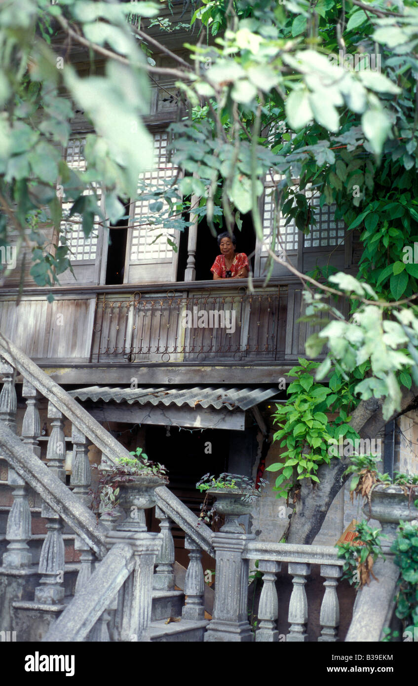Casa ancestrale in angeles city filippine Foto Stock