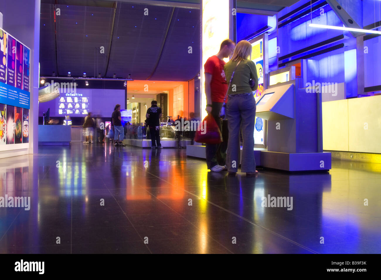 Wellcome Ala - Museo della Scienza - Kensington - Londra Foto Stock