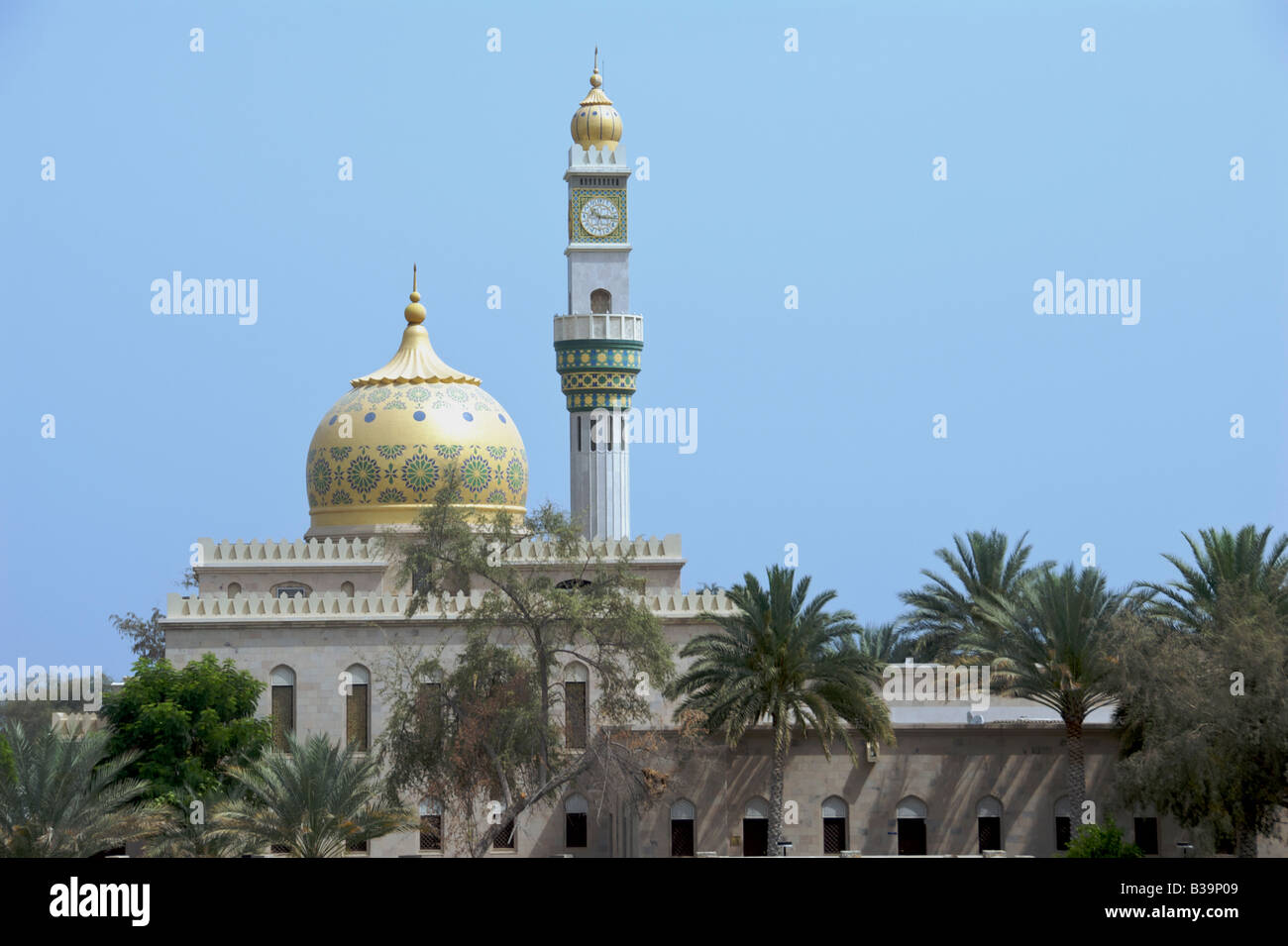 Assam Bint Moschea Alawi Muscat Oman Foto Stock