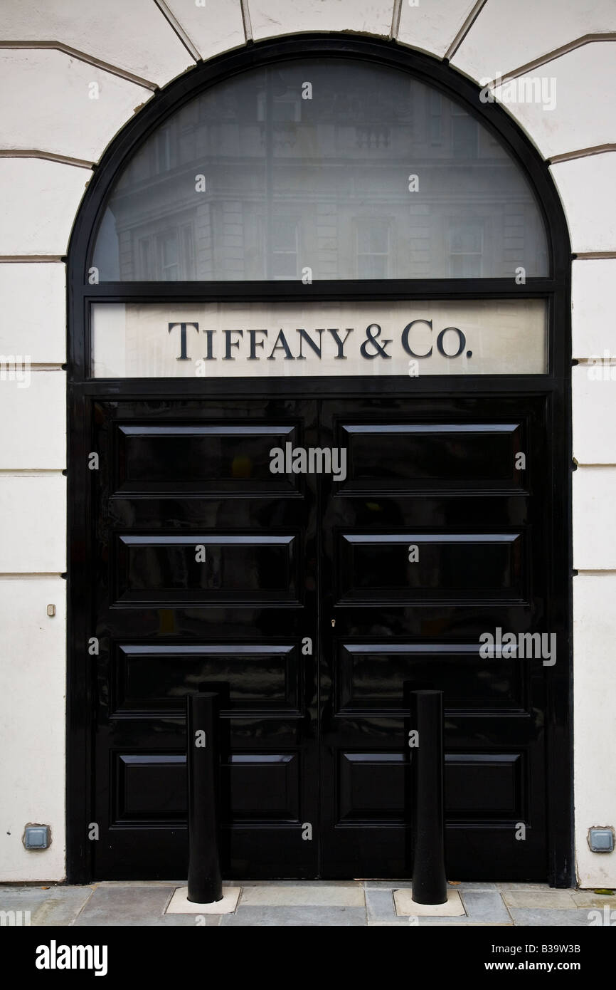Tiffany Co gioiellerie store in Chelsea London REGNO UNITO Foto Stock Tiffany Co gioiellerie store in Chelsea London REGNO UNITO Foto Stock