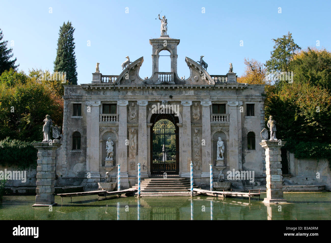 Colli Euganei, Villa Barbarigo, Valsanzibio, Galzignano Terme, Padova, Veneto, Italia (immagine digitale) Foto Stock