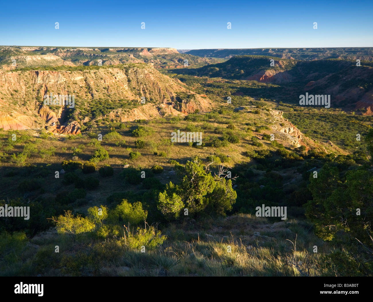 Stati Uniti d'America, Texas, Palo Duro Canyon, (seconda più grande negli Stati Uniti) Foto Stock