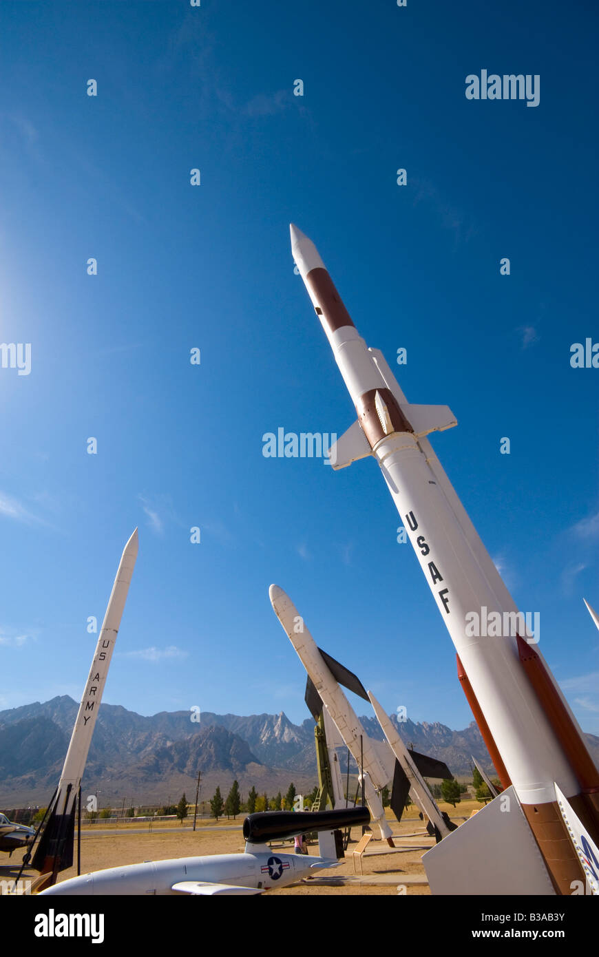 Stati Uniti d'America, Nuovo Messico, White Sands Missile Range Foto Stock