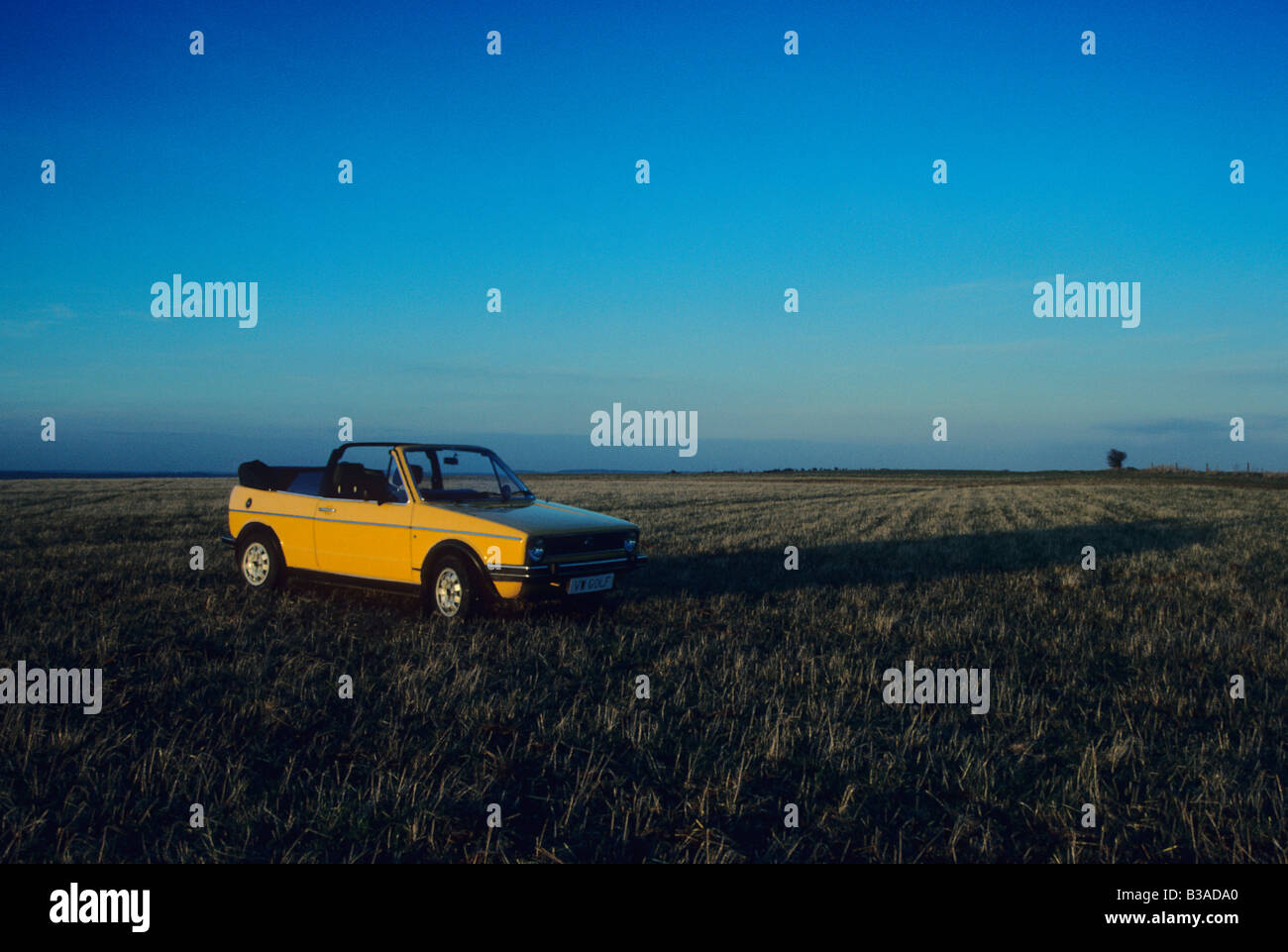 Volkswagen Golf MK1 GLi cabriolet del 1983. Foto Stock