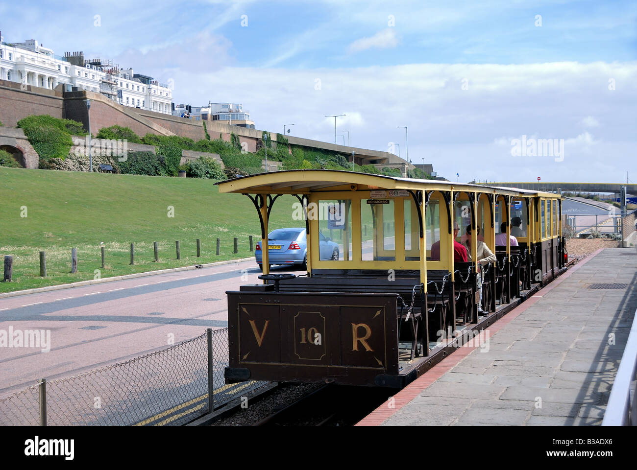 Volks elettrica ferroviaria treno, Brighton Foto Stock