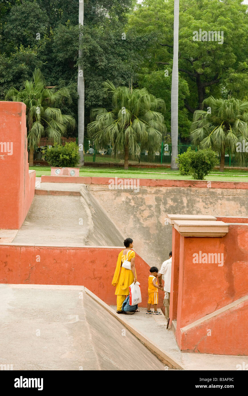 India Delhi Il Jantar Mantar Observatory Foto Stock