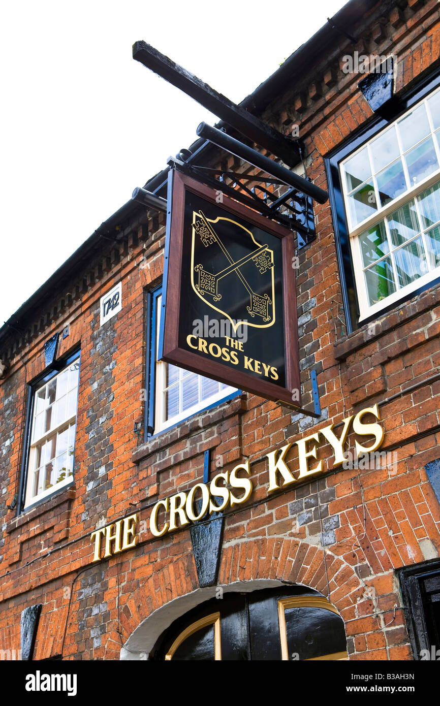 La Cross Keys Wootton Bassett Wiltshire Foto Stock