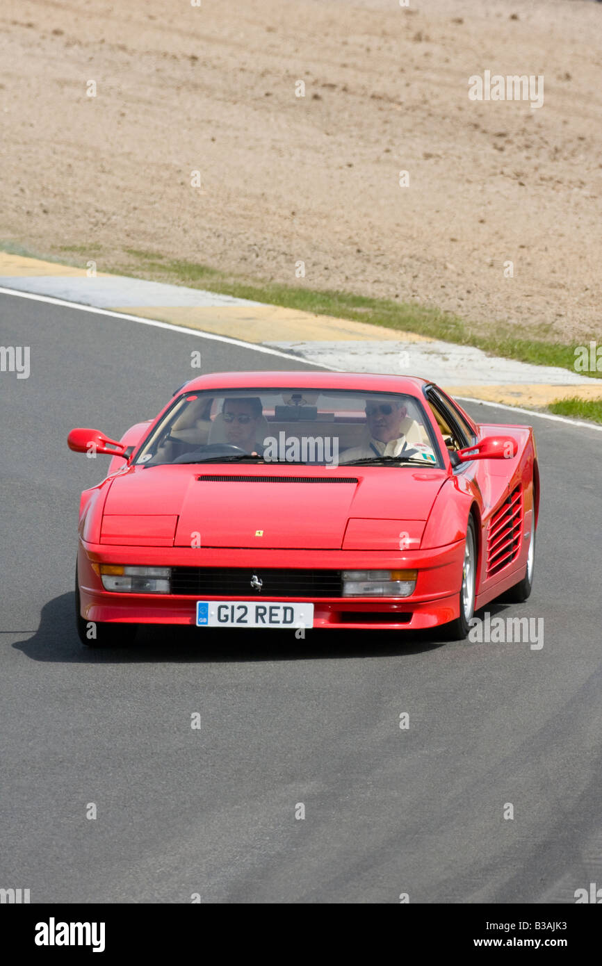 Ferrari Testa Rosa 512tr Knockhill Fife Scozia 2008 Foto Stock
