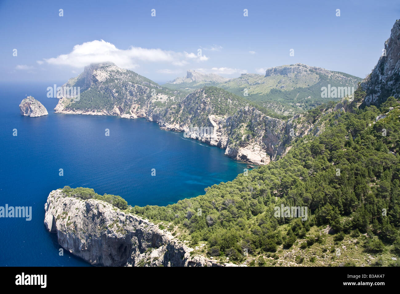 Cap de Formentor, Mallorca, Spagna. Foto Stock