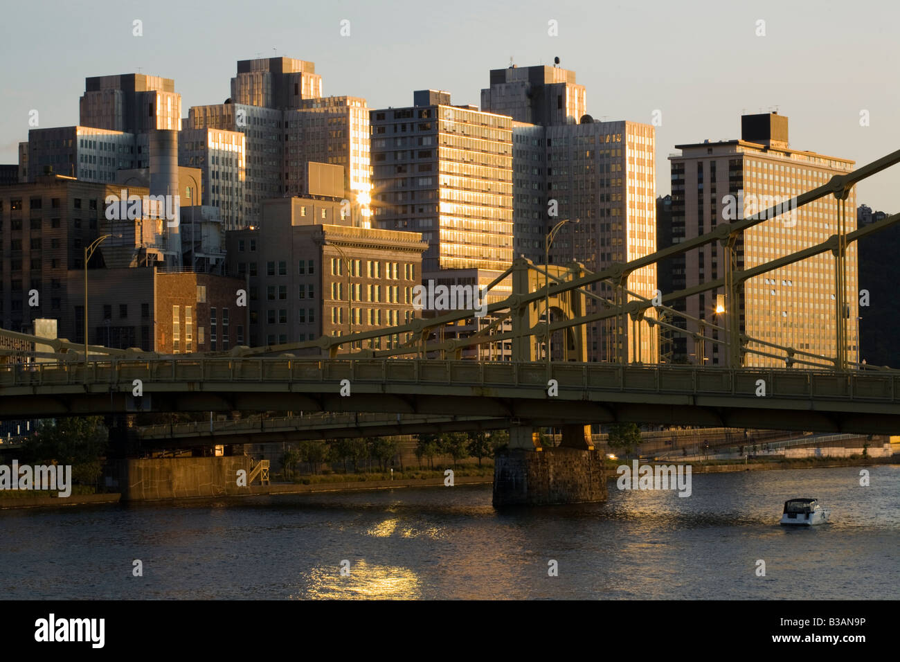 Gateway Center Complex Pittsburgh Pennsylvania Foto Stock