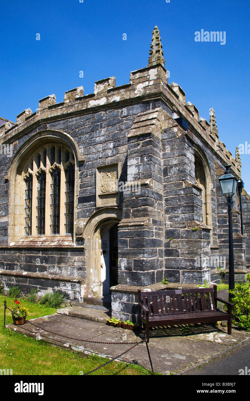 Gwydir Cappella della Santa Chiesa Grwsts Llanrwst Conwy Wales Foto Stock