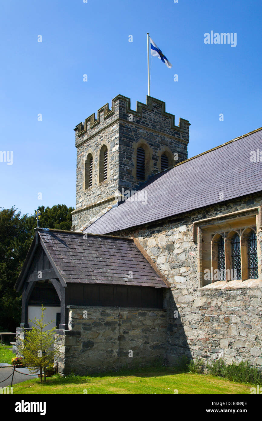 St Grwsts Chiesa Llanrwst Conwy Wales Foto Stock