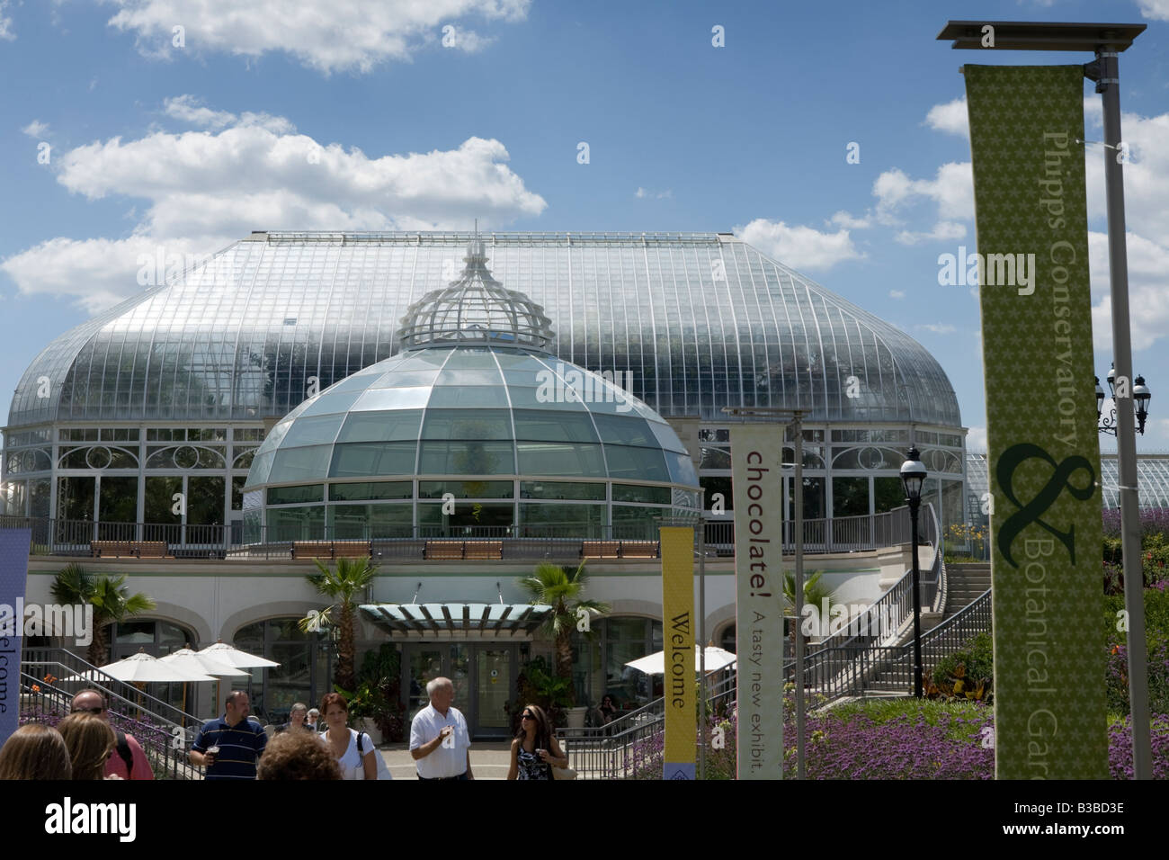 Phipps Conservatorio quartiere di Oakland Pittsburgh Pennsylvania Foto Stock