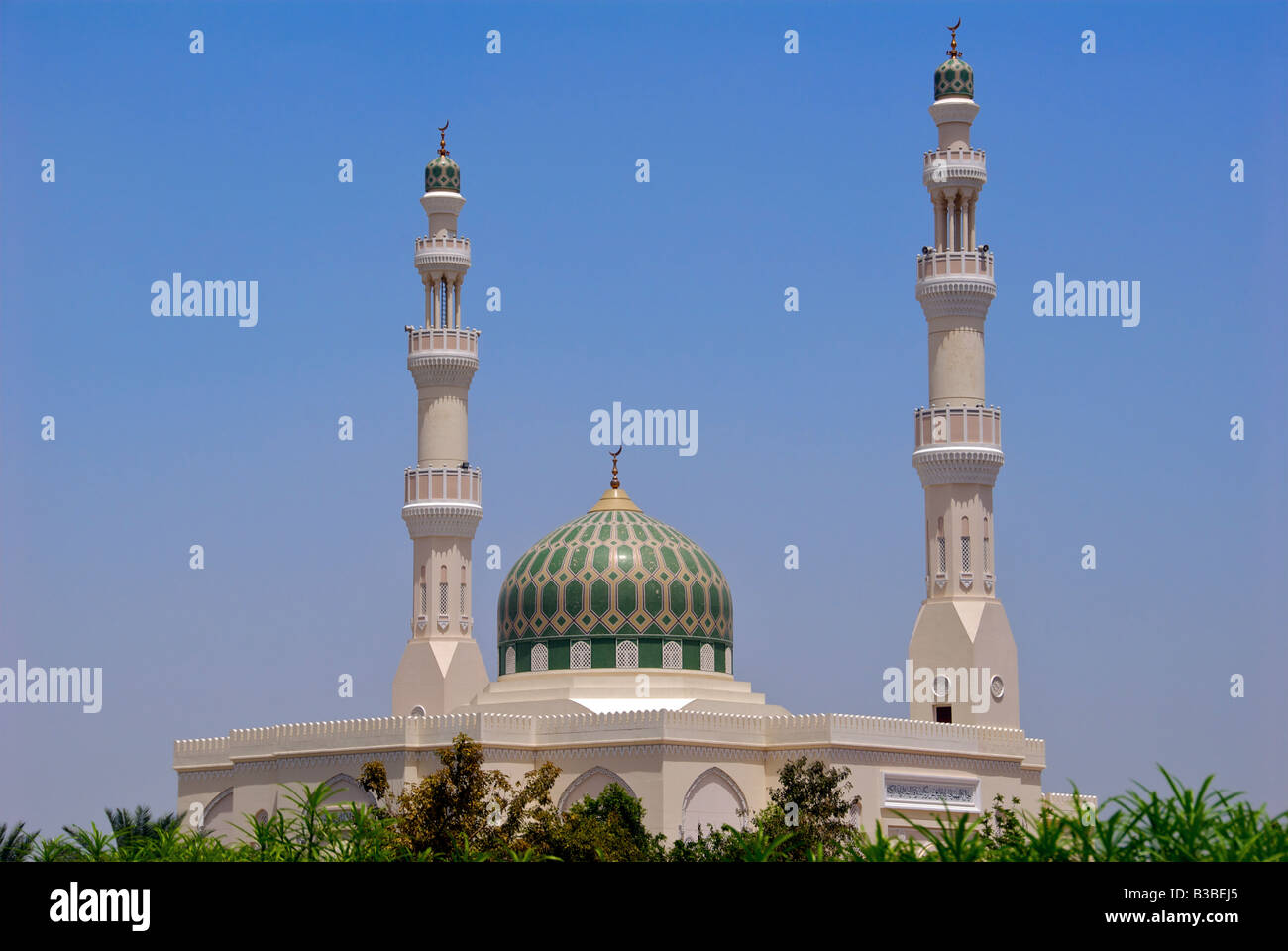 Rustaq e Moschea Al Batinah Regione Sultanato di Oman Foto Stock