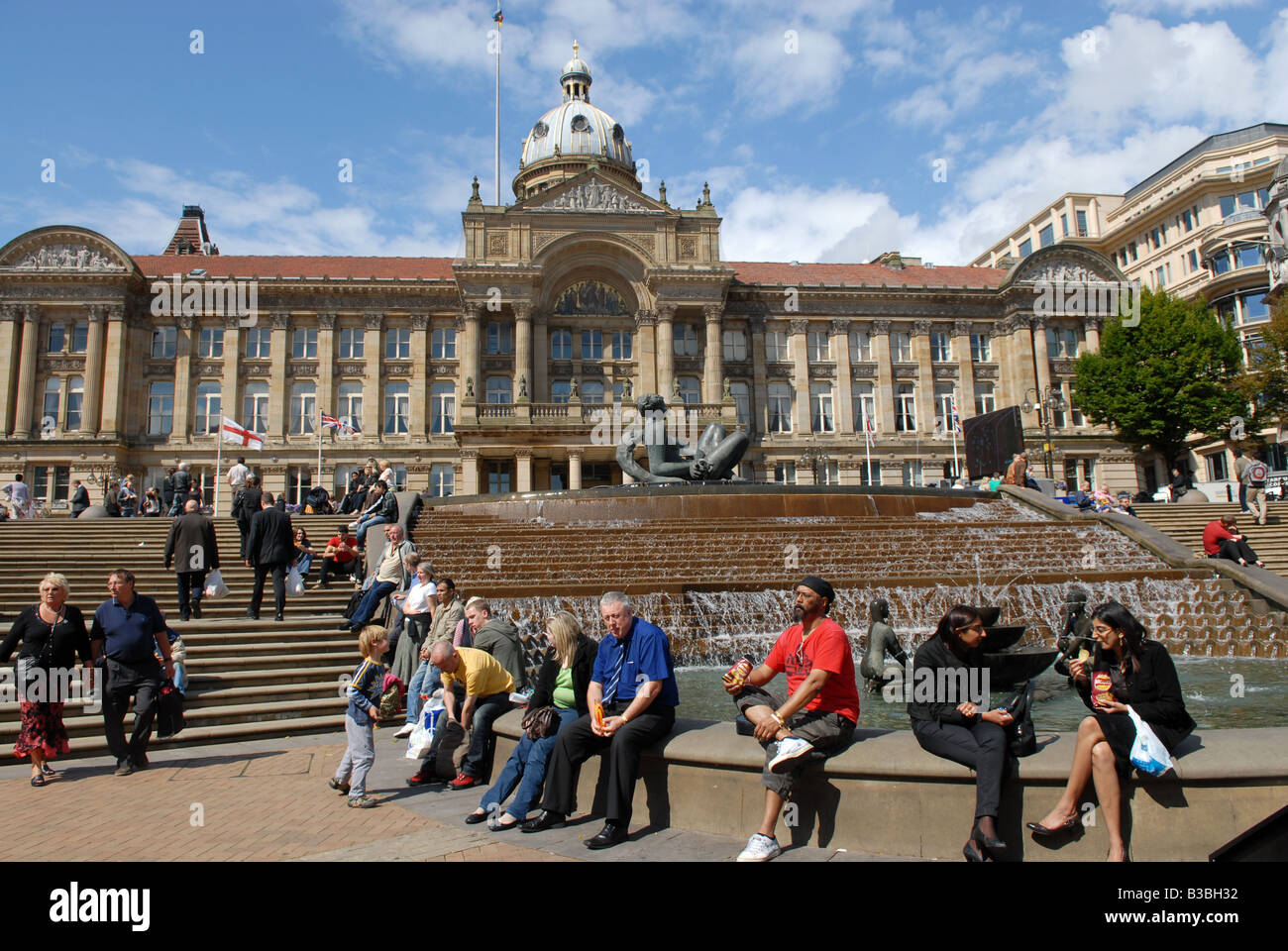 Victoria Square in Birmingham West Midlands England Foto Stock