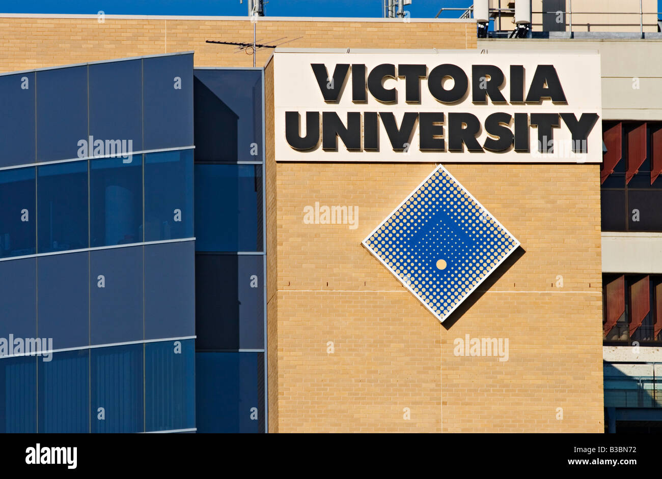 Melbourne Australia / Victoria University Campus. Melbourne Victoria Australia. Foto Stock