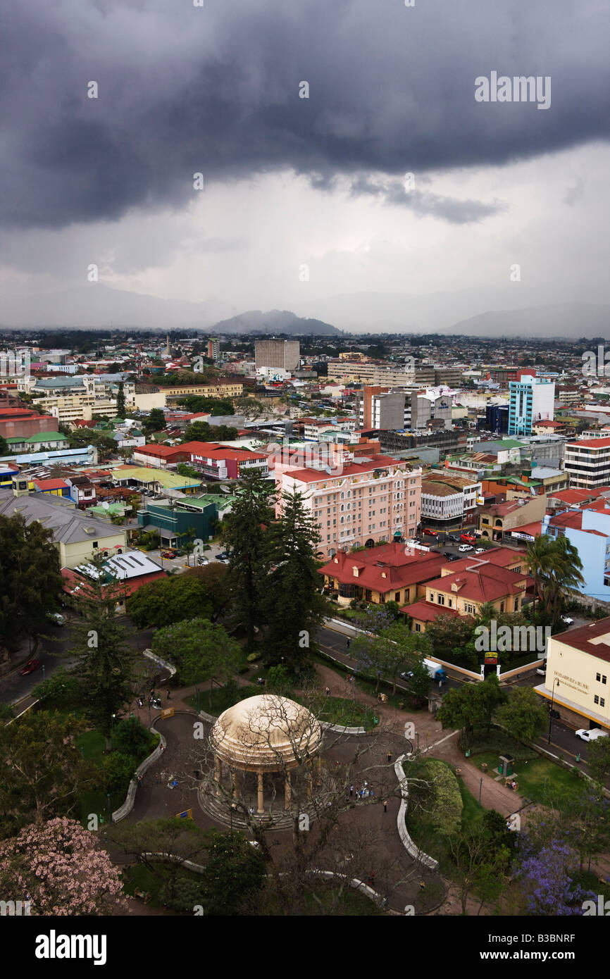 Cityscape, San Jose, Costa Rica Foto Stock