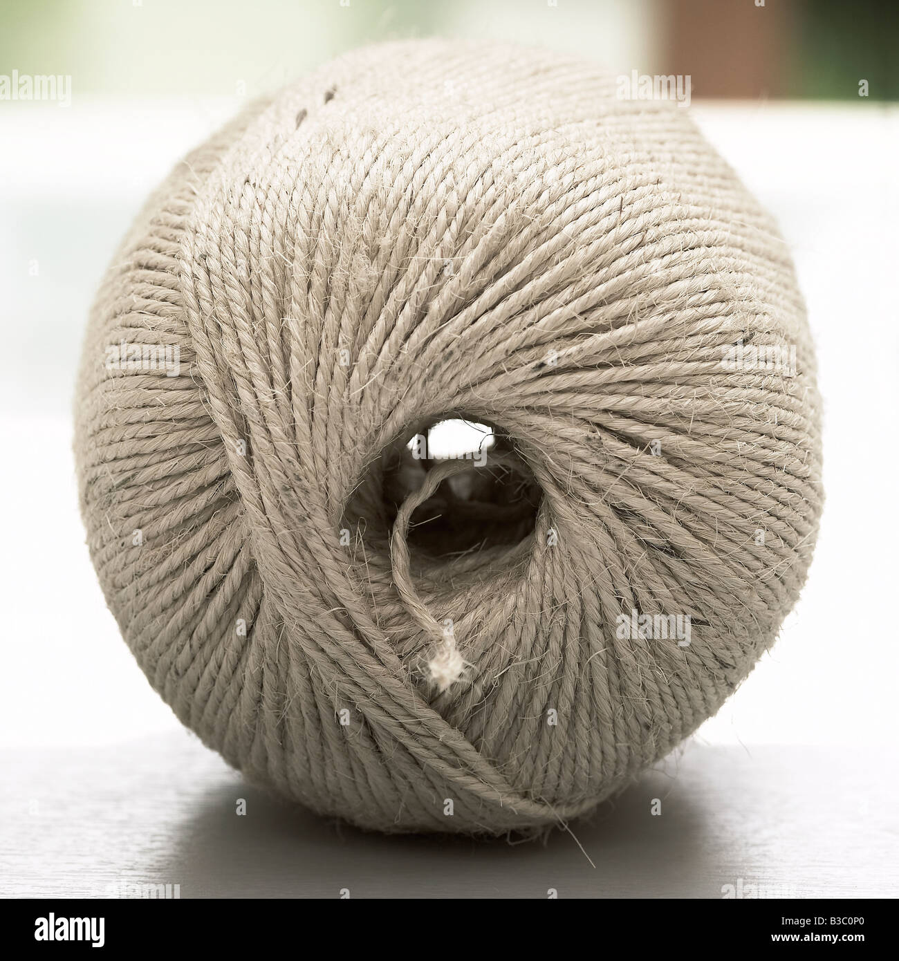 Una sfera di stringa Foto Stock