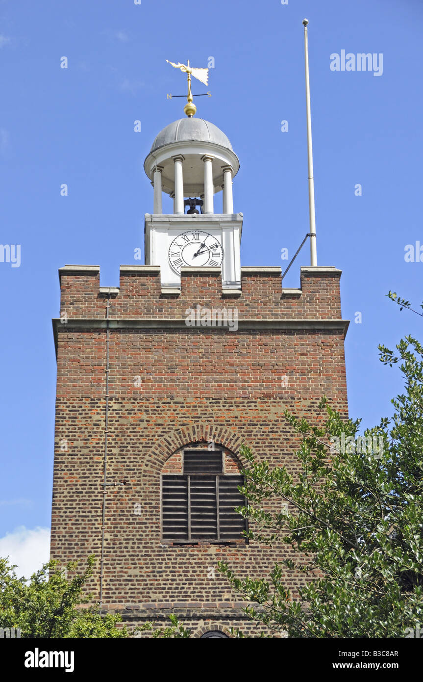 Torre di Santa Maria Vergine Chiesa Leyton Londra Inghilterra REGNO UNITO Foto Stock