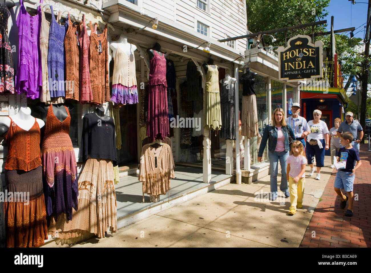 Quartiere degli affari di nuova speranza CONTEA DI BUCKS in Pennsylvania Foto Stock
