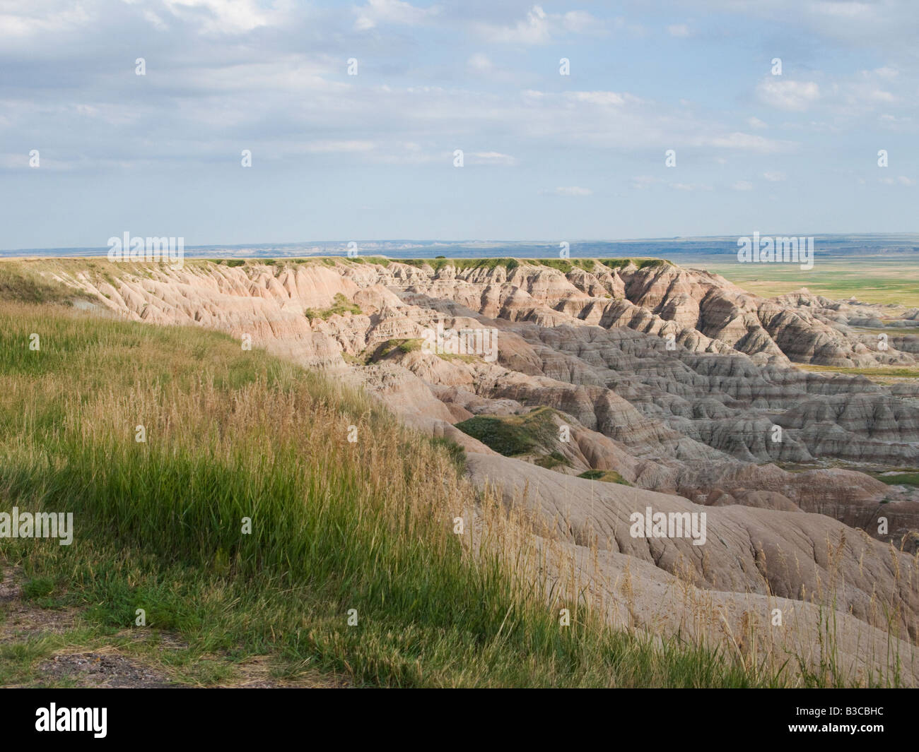 Il Parco nazionale Badlands in Sud Dakota Stati Uniti Foto Stock