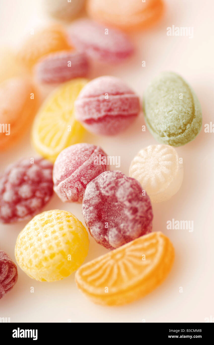 Luminose candy, close up Foto Stock